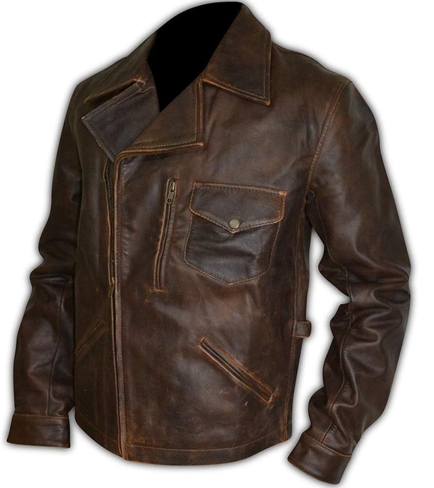 épine leather jacket brown epine エピヌ Classic Men Casual Wear Genuine Sheepskin 100% Leather